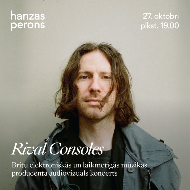 Izrādes "Rival Consoles. Koncerts Hanzas peronā" attels