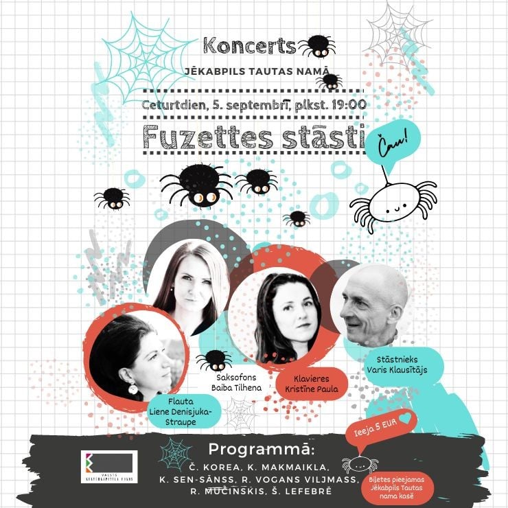Изображение спектакля "Koncerts "Fuzettes stāsti" |"