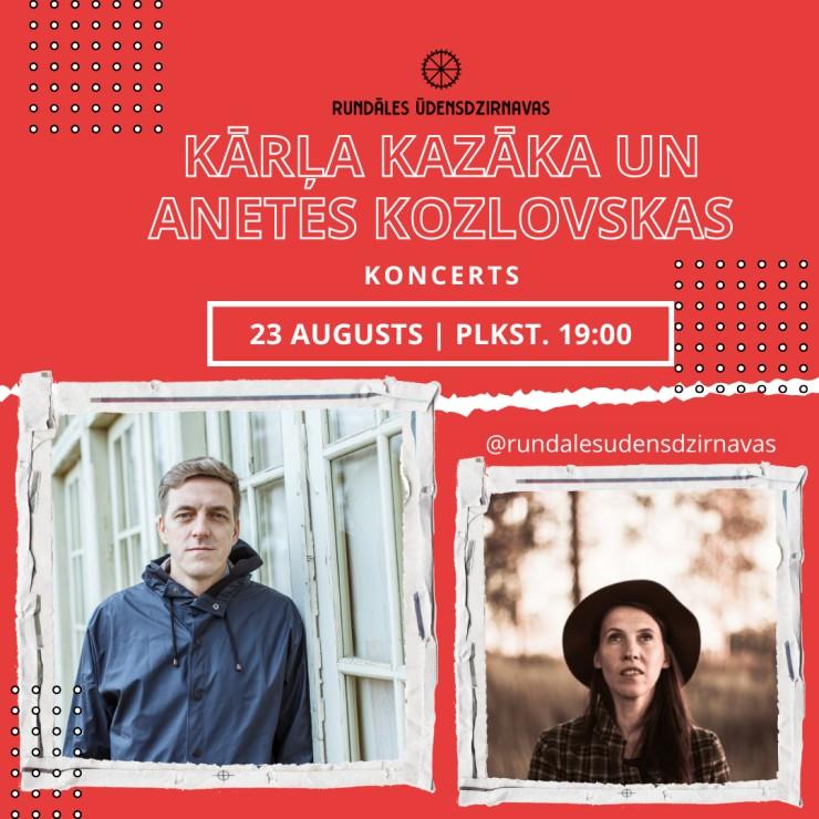 Izrādes "Kārlis Kazāks un Anete Kozlovska" attels