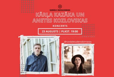 Izrādes "Kārlis Kazāks un Anete Kozlovska" attels