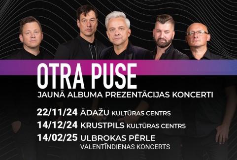 Izrādes "OTRA PUSE | Jaunā albuma prezentācijas koncerti" attels