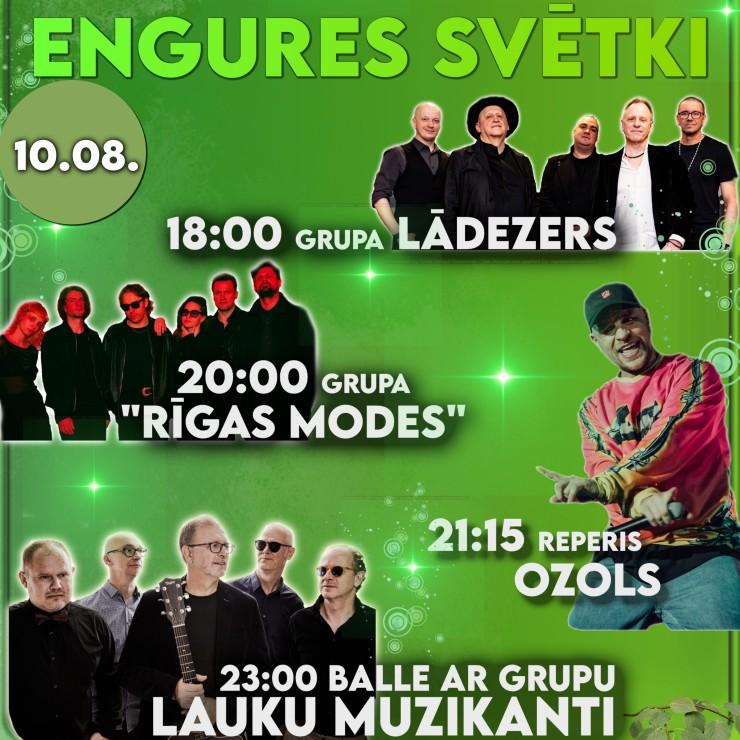Izrādes "ENGURES SVĒTKI 2024 | Vakara koncertprogramma Auniņparka estrādē" attels