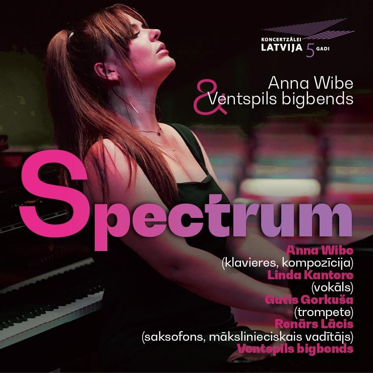 Izrādes "Anna Wibe un Ventspils bigbends. Spectrum" attels