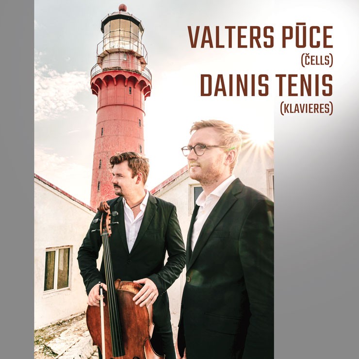 Izrādes "Valtera Pūces (čells) un Daiņa
Teņa (klavieres) koncerts" attels