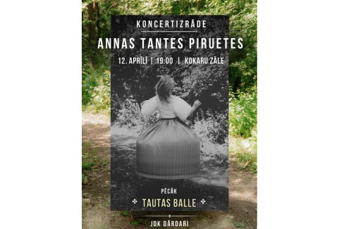 Izrādes "Koncertizrāde ANNAS TANTES PIRUETES" attels