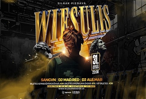 Izrādes "WIESULIS & SANGVN x Silrak - DJ MAD.RED & DJ ALE.MAR" attels