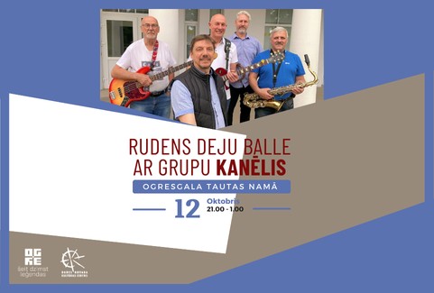 Izrādes "RUDENS DEJU BALLE ar grupu KANĒLIS" attels