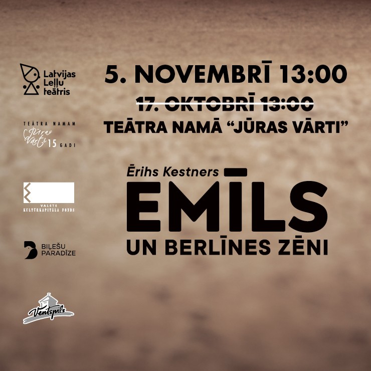 Izrādes "Latvijas Leļļu teātra viesizrāde EMĪLS UN BERLĪNES ZĒNI" attels