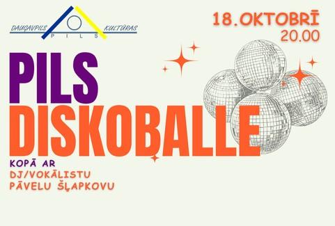 Izrādes "PILS DISKOBALLE oktobrī" attels