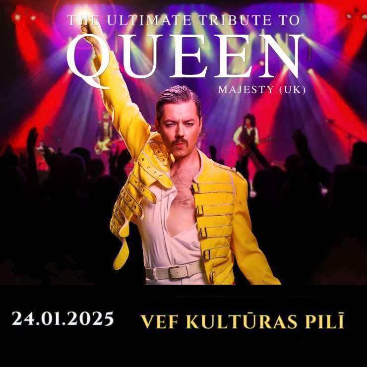 Izrādes "The Ultimate Tribute to QUEEN - Majesty (UK)" attels