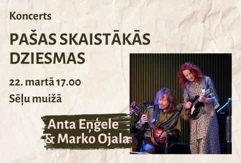 Izrādes "PAŠAS SKAISTĀKĀS DZIESMAS | Anta Eņģele & Marko Ojala" attels