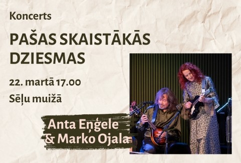 Izrādes "PAŠAS SKAISTĀKĀS DZIESMAS | Anta Eņģele & Marko Ojala" attels