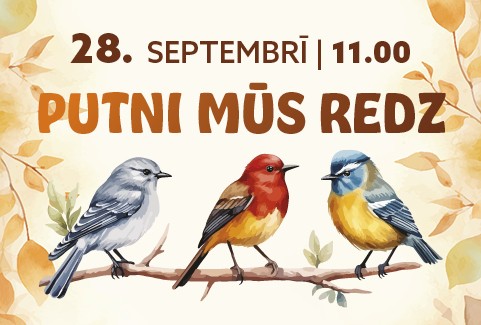 Izrādes "URĶIS | PUTNI MŪS REDZ" attels