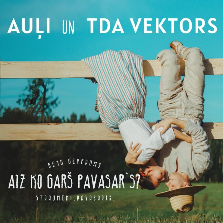 Izrādes "Deju uzvedums AIZ KO GARŠ PAVASARS?" attels