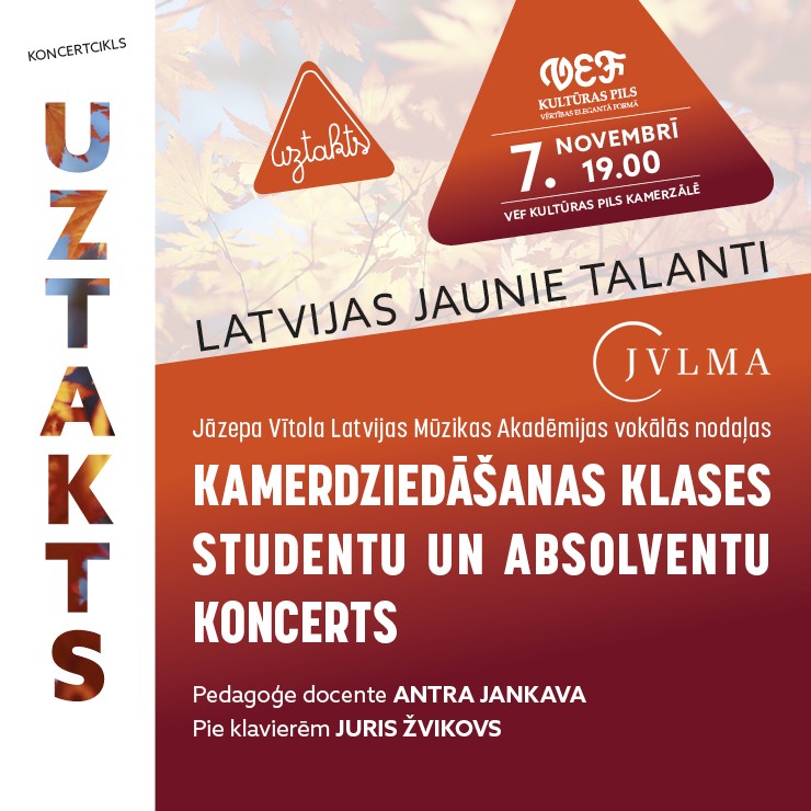 Izrādes "Koncertcikls UZTAKTS. Latvijas jaunie talanti" attels