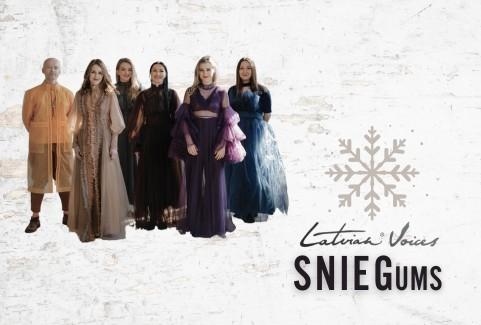 Izrādes "LATVIAN VOICES Ziemassvētku koncerts "SNIEGums"" attels