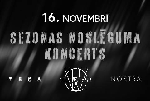 Izrādes "Alternatīvās mūzikas cikla CEĻABIEDRI sezonas noslēguma koncerts | WOLFREDT (EE), NOSTRA un TESA" attels