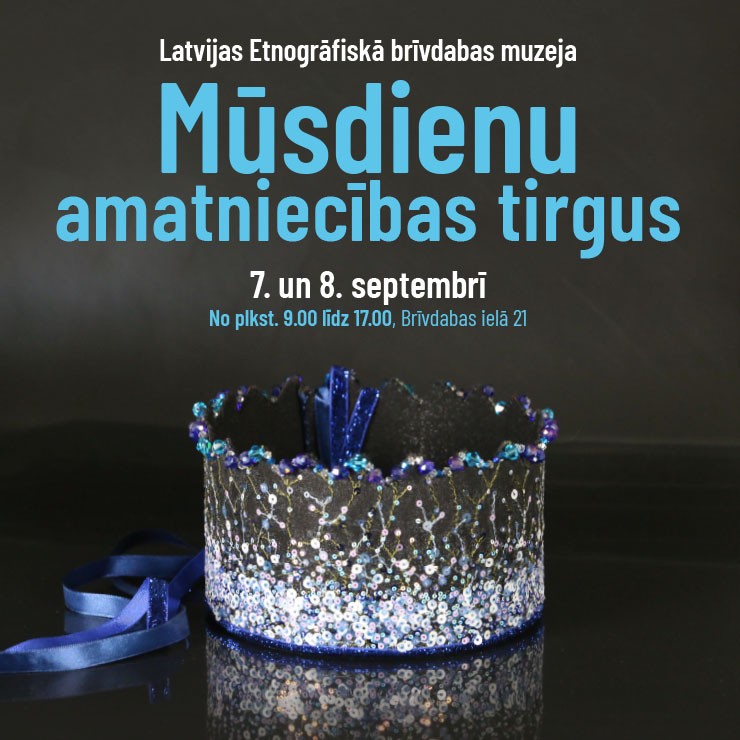 Izrādes "Mūsdienu amatniecības tirgus 2024" attels