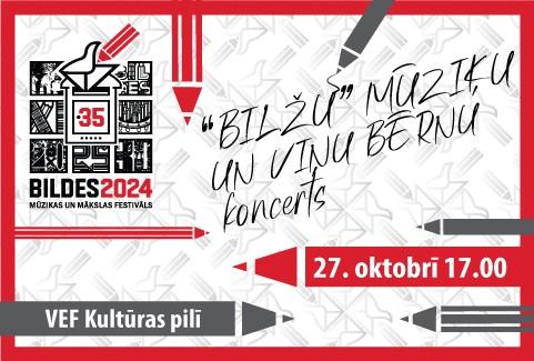 Izrādes "BILDES 2024 | “BILŽU” MŪZIĶU UN VIŅU BĒRNU koncerts" attels