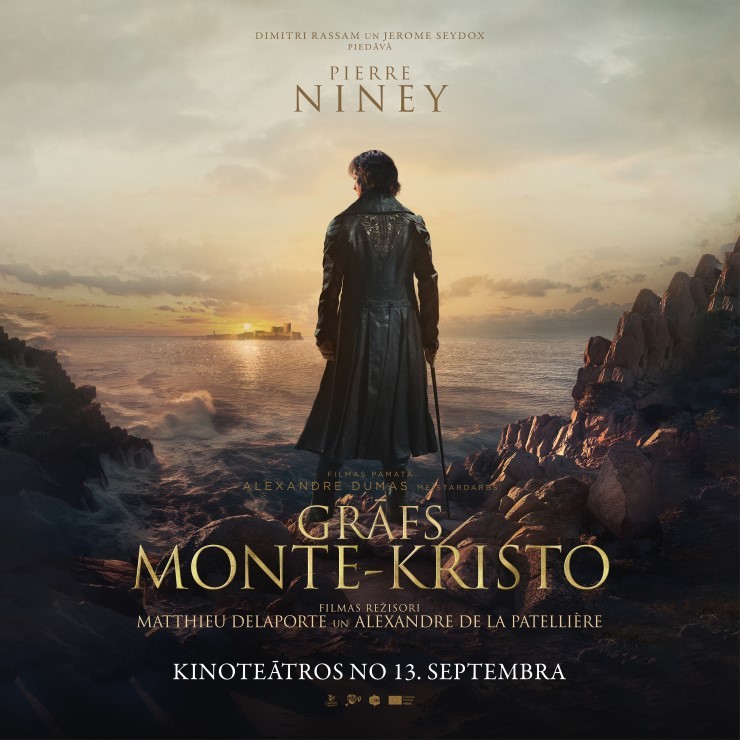 Izrādes "GRĀFS MONTE-KRISTO / LE COMTE DE MONTE- CRISTO | vēsturiska piedzīvojumu drāma" attels