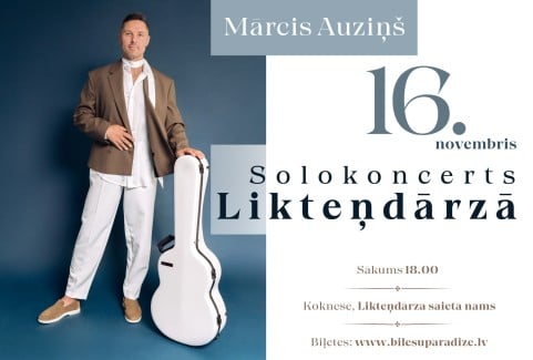 Izrādes "MĀRCIS AUZIŅŠ | Solokoncerts Likteņdārzā" attels