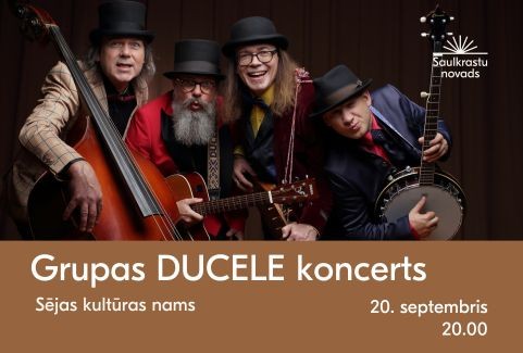 Izrādes "Koncerts ar grupu DUCELE" attels
