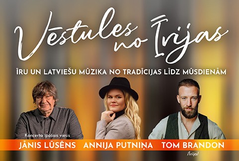 Izrādes "Koncerts | Vēstules no Īrijas" attels