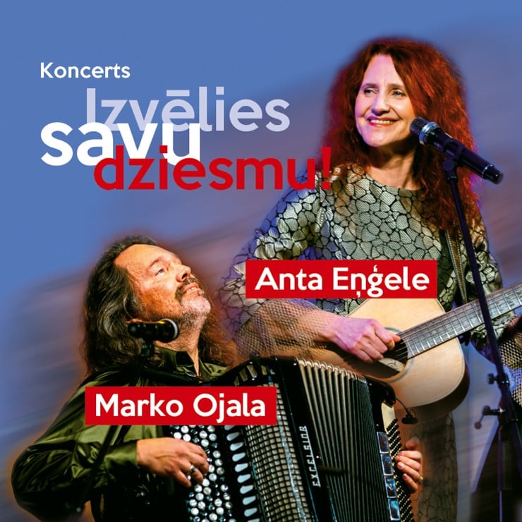 Izrādes "Antas Eņģeles un Marko Ojalas koncerts “Izvēlies savu dziesmu!”" attels