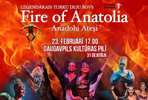 Izrādes "Turku deju šovs FIRE OF ANATOLIA" attels