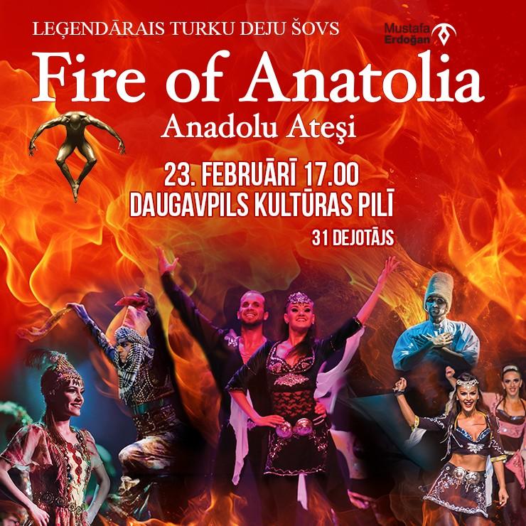Izrādes "Turku deju šovs FIRE OF ANATOLIA" attels