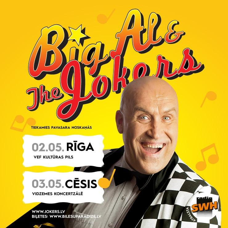 Izrādes "Pavasarīgā tikšanās ar grupu "Big Al & The Jokers"" attels