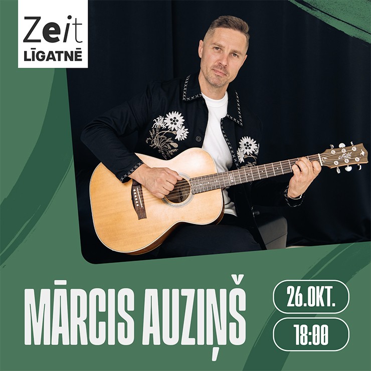 Izrādes "Mārcis Auziņš | Zeit Radošajā Kvartālā Līgatnē" attels