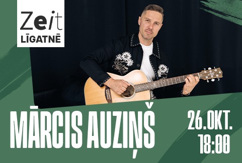 Izrādes "Mārcis Auziņš | Zeit Radošajā Kvartālā Līgatnē" attels