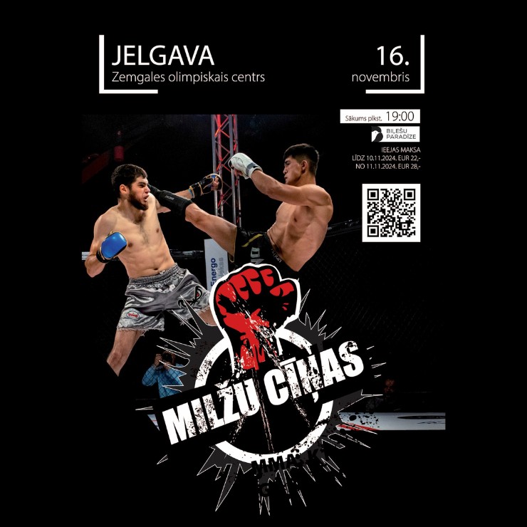 Izrādes "Milžu cīņas" attels