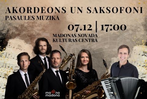 Izrādes "Koncerts "Akordeons un saksofoni pasaules mūzikā"" attels