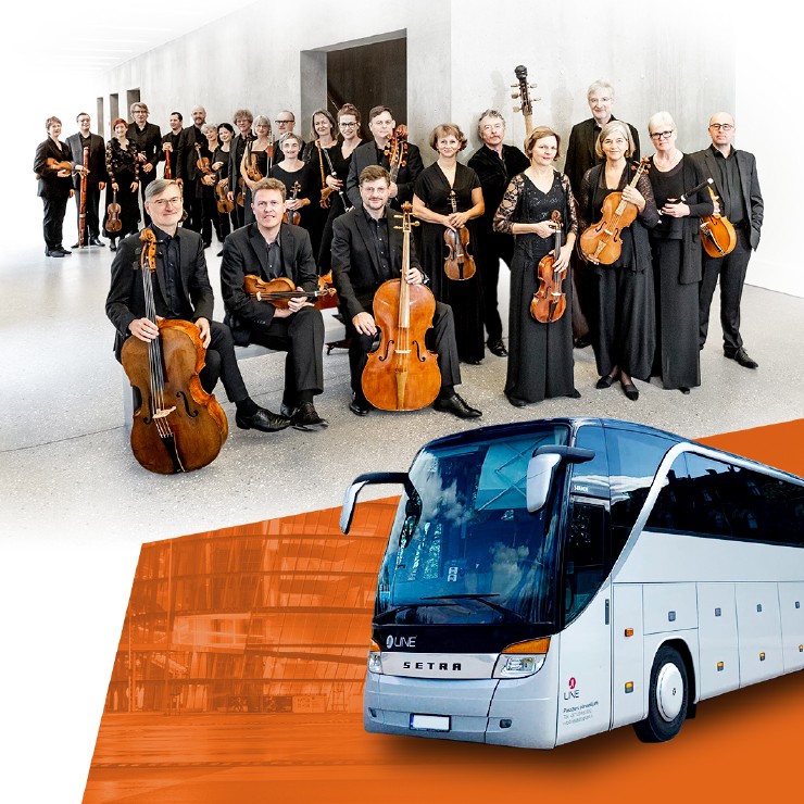 Image of the event "SHUTTLE BUS TO FREIBURGER BAROCKORCHESTER CONCERT | Riga - Liepāja - Riga"