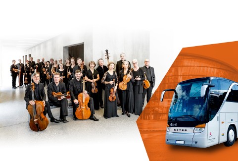 Image of the event "SHUTTLE BUS TO FREIBURGER BAROCKORCHESTER CONCERT | Riga - Liepāja - Riga"