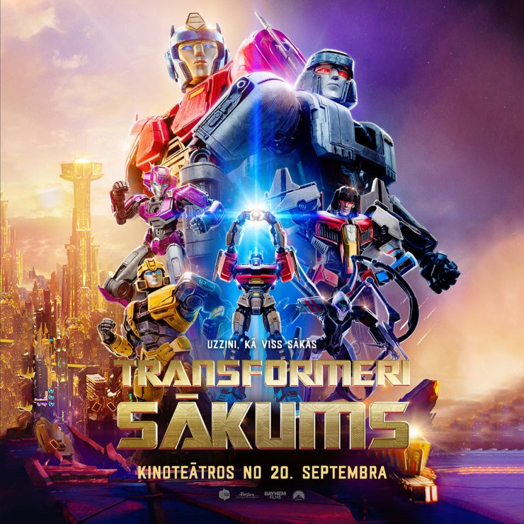 Izrādes "Kinoseanss / TRANSFORMERI: SĀKUMS" attels