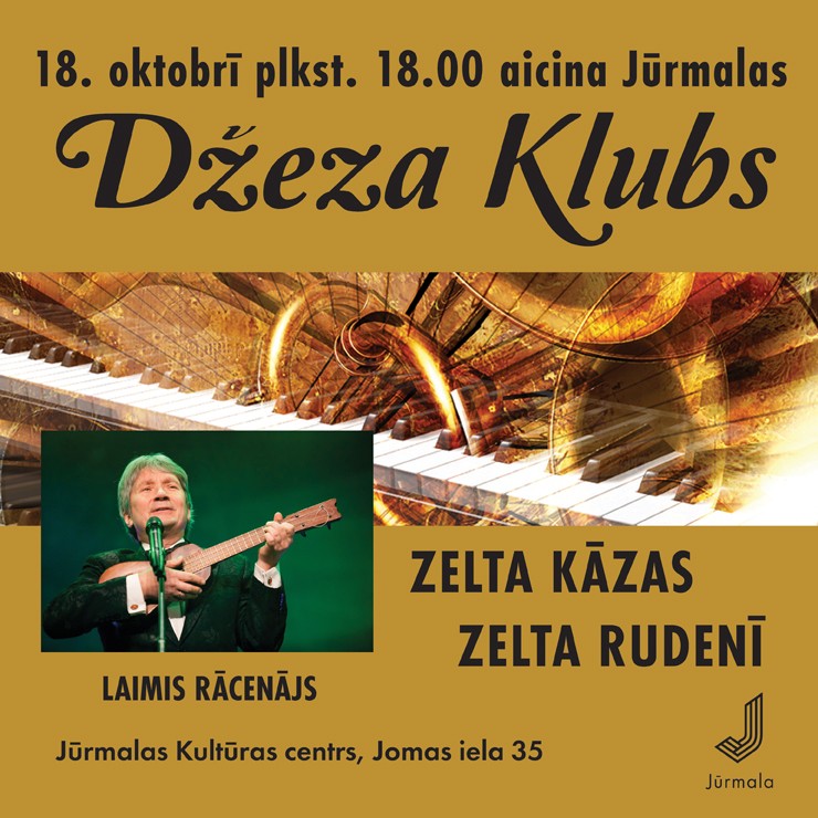 Izrādes "ZELTA KĀZAS ZELTA RUDENĪ | Aicina Jūrmalas Džeza klubs!" attels