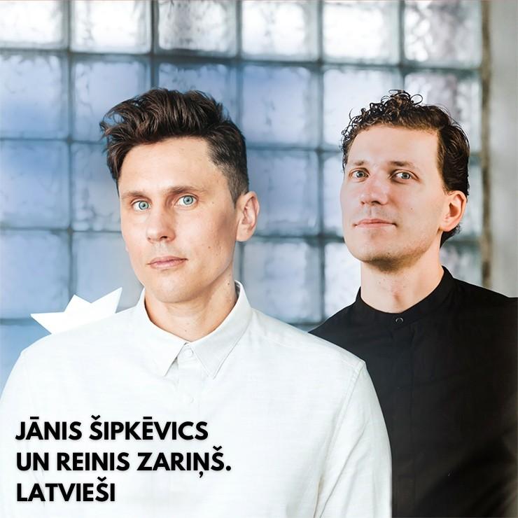 Izrādes "Jānis Šipkēvics un Reinis Zariņš. Latvieši." attels