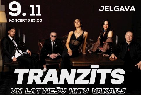 Izrādes "Grupas Tranzīts koncerts un latviešu hitu vakars ar DJ UGA" attels