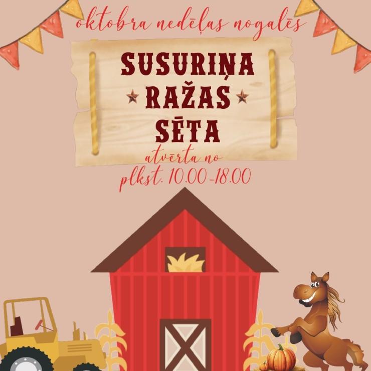 Izrādes "Susuriņa ražas sēta" attels