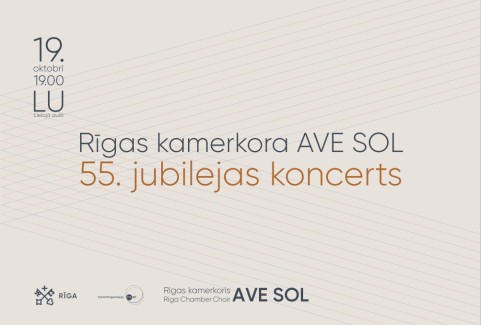 Izrādes "Rīgas kamerkora "Ave Sol" 55 gadu jubilejas koncerts" attels