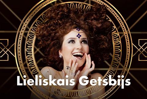 Изображение спектакля "Lieliskais Getsbijs"