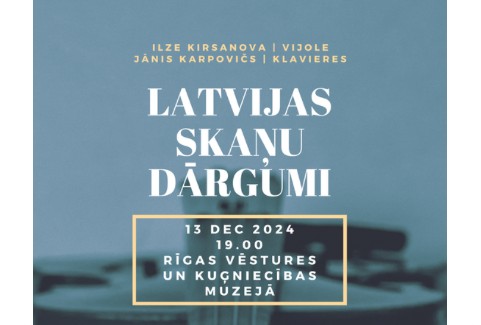 Izrādes "Koncerts | Latvijas skaņu dārgumi" attels