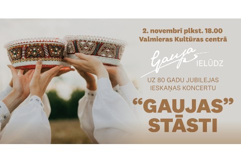 Izrādes "TDA “Gauja” 80 gadu jubilejas ieskaņas koncerts “GAUJAS” STĀSTI" attels