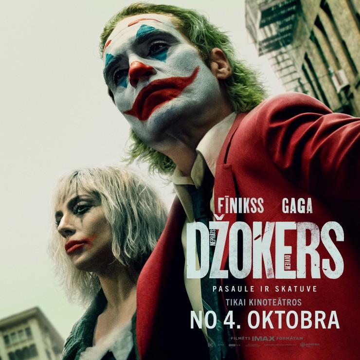 Izrādes "Kinoseanss / DŽOKERS: NEPRĀTS DIVIEM" attels