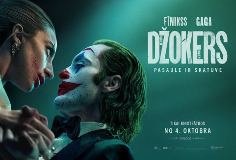 Izrādes "Kinoseanss / DŽOKERS: NEPRĀTS DIVIEM" attels