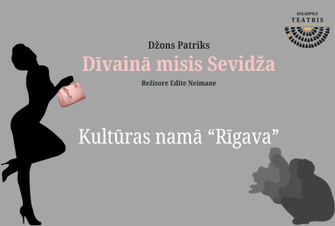 Izrādes "Salaspils teātra izrāde "Dīvainā misis Sevidža" / režisore Edīte Neimane" attels