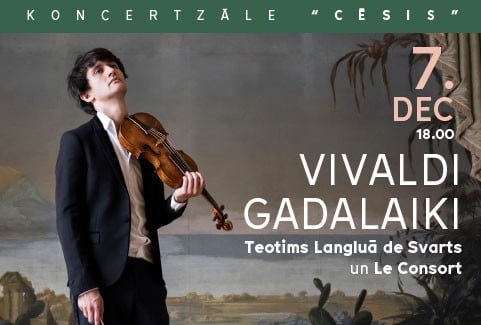 Izrādes "VIVALDI GADALAIKI Teotims Langluā de Svarts un Le Consort" attels